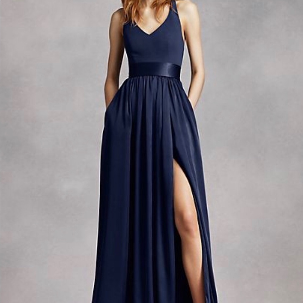 White by Vera Wang Bridesmaid Dress